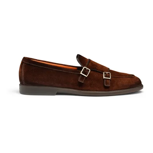 Shoes > Flats > Loafers - - Santoni - Modalova