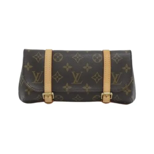 Borsa Mini in Tela Pre-owned - Louis Vuitton Vintage - Modalova