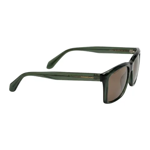 Rectangular Sunglasses - Ferragamo - Modalova