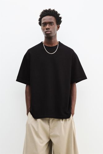 T-Shirt Manches Courtes Structure - Pull&Bear - Modalova