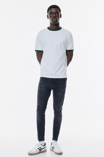 Jeans Carrot Fit Peinture - Pull&Bear - Modalova