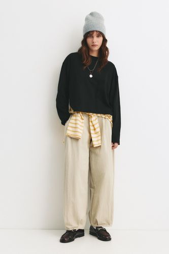 T-Shirt Boxy Manches Longues - Pull&Bear - Modalova