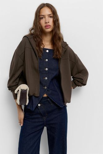 Sweat Ballon À Capuche - Pull&Bear - Modalova