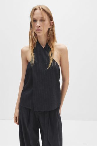 Top Croisé Rayures Tennis - Pull&Bear - Modalova