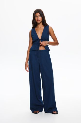 Pantalon Droit Fluide - Pull&Bear - Modalova