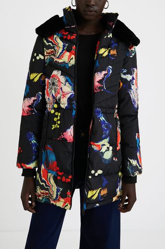 Arty hooded quilted coat - - XL - Desigual - Modalova