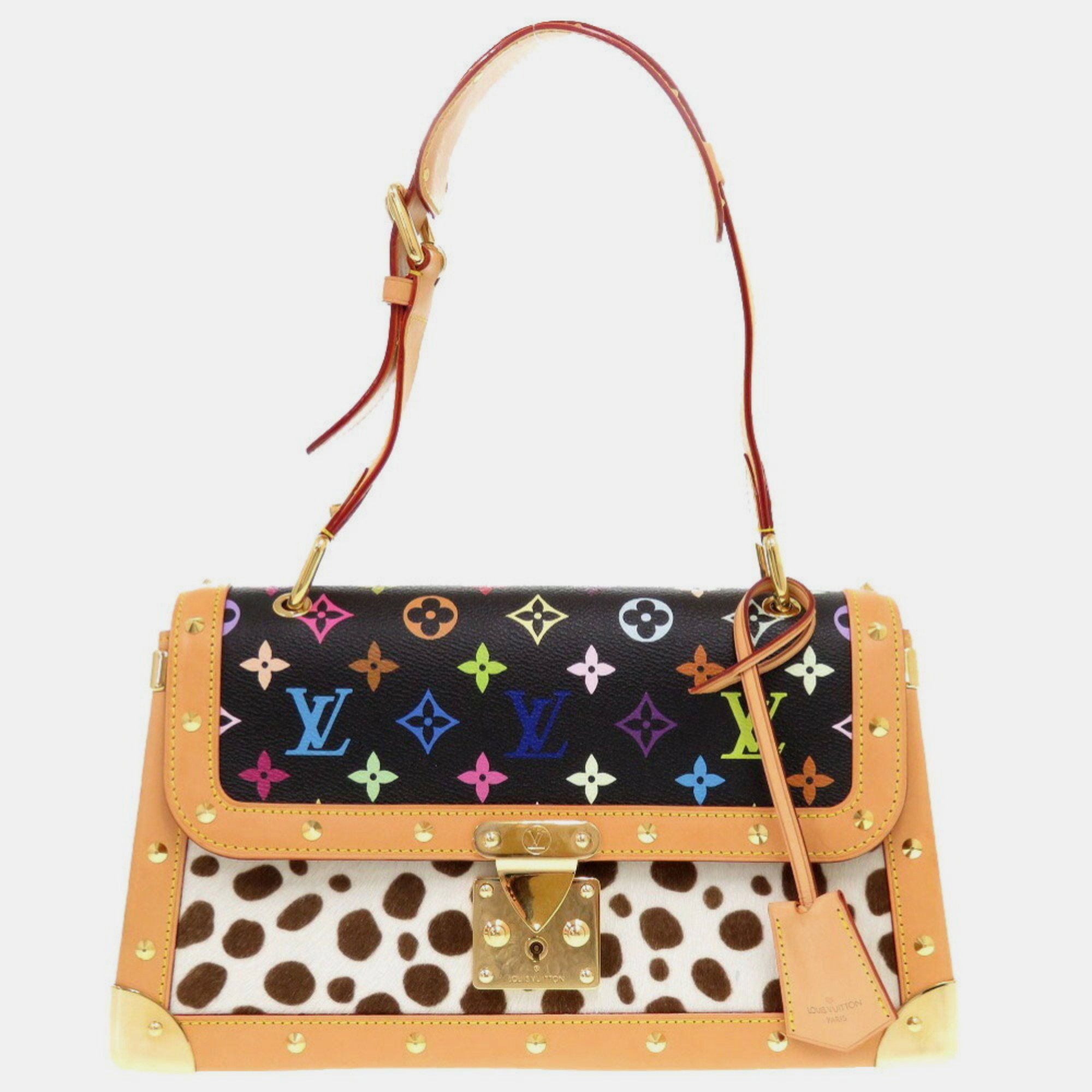 Sac Dalmatian Monogram Pony Noir Shoulder Bag - Louis Vuitton - Modalova