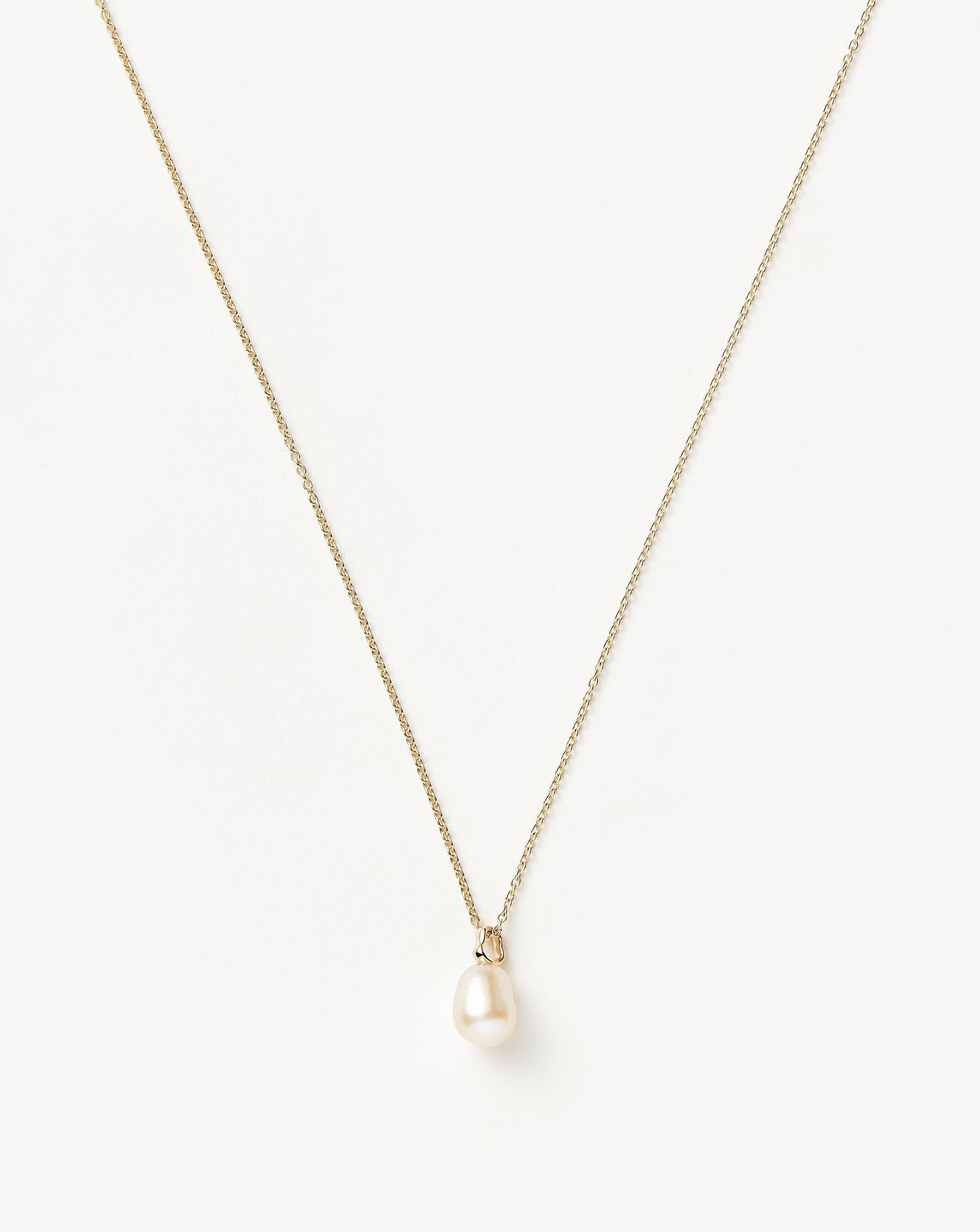 Fine Baroque Pearl Organic Pendant Necklace - Missoma - Modalova