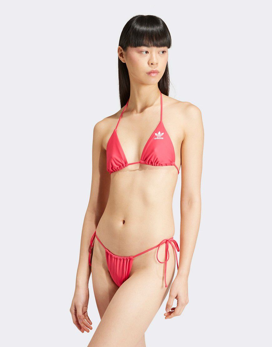 Adicolor - Top bikini a triangolo - adidas Originals - Modalova