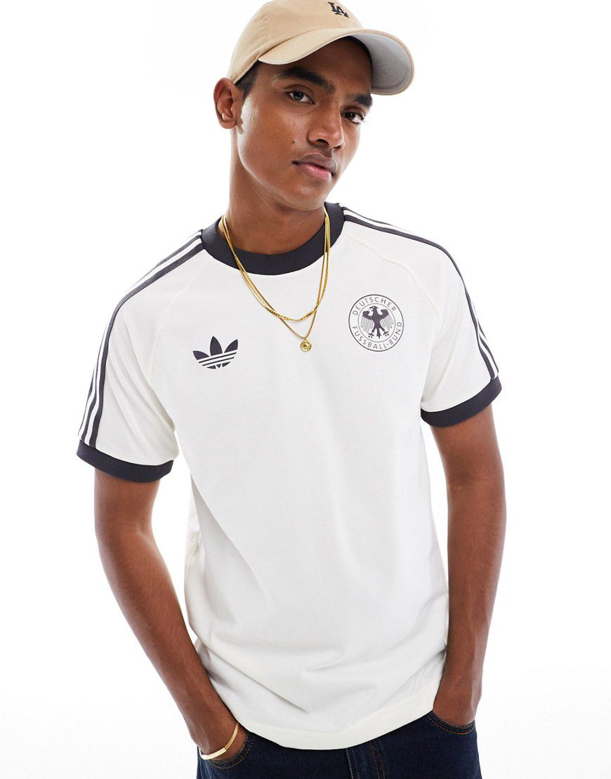 Adidas Originals - adicolor - Classics 3-Stripes Germany - T-shirt bianca con tre strisce - adidas performance - Modalova