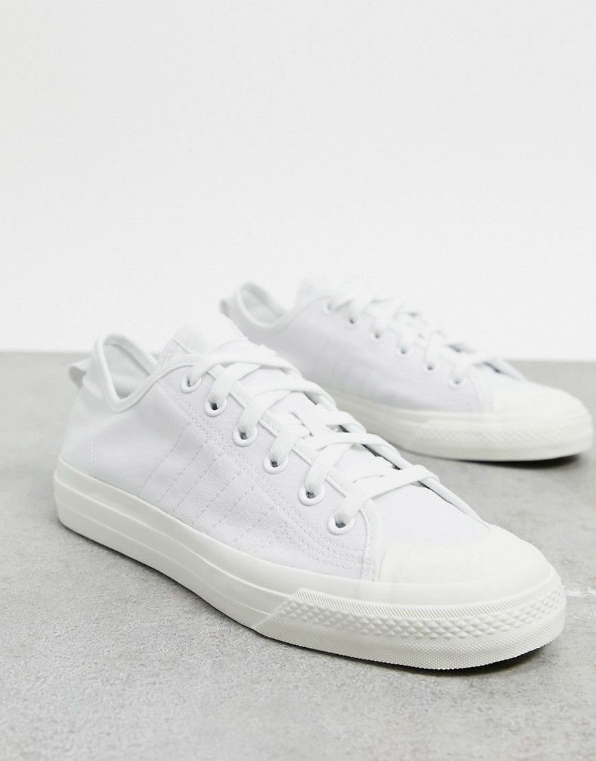 Nizza RF - Sneakers in tela bianca - adidas Originals - Modalova