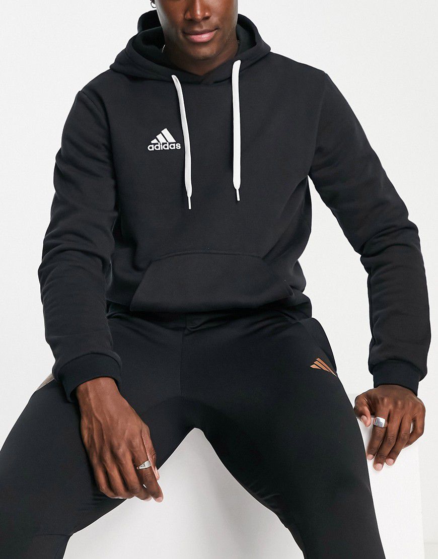 Adidas - Football Entrada - Felpa con cappuccio nera - adidas performance - Modalova