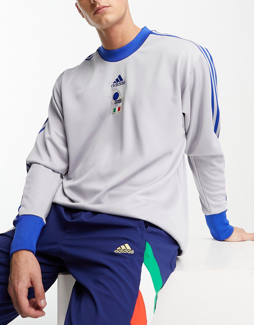Adidas - Football Italy Icons - T-shirt da portiere grigia - adidas performance - Modalova