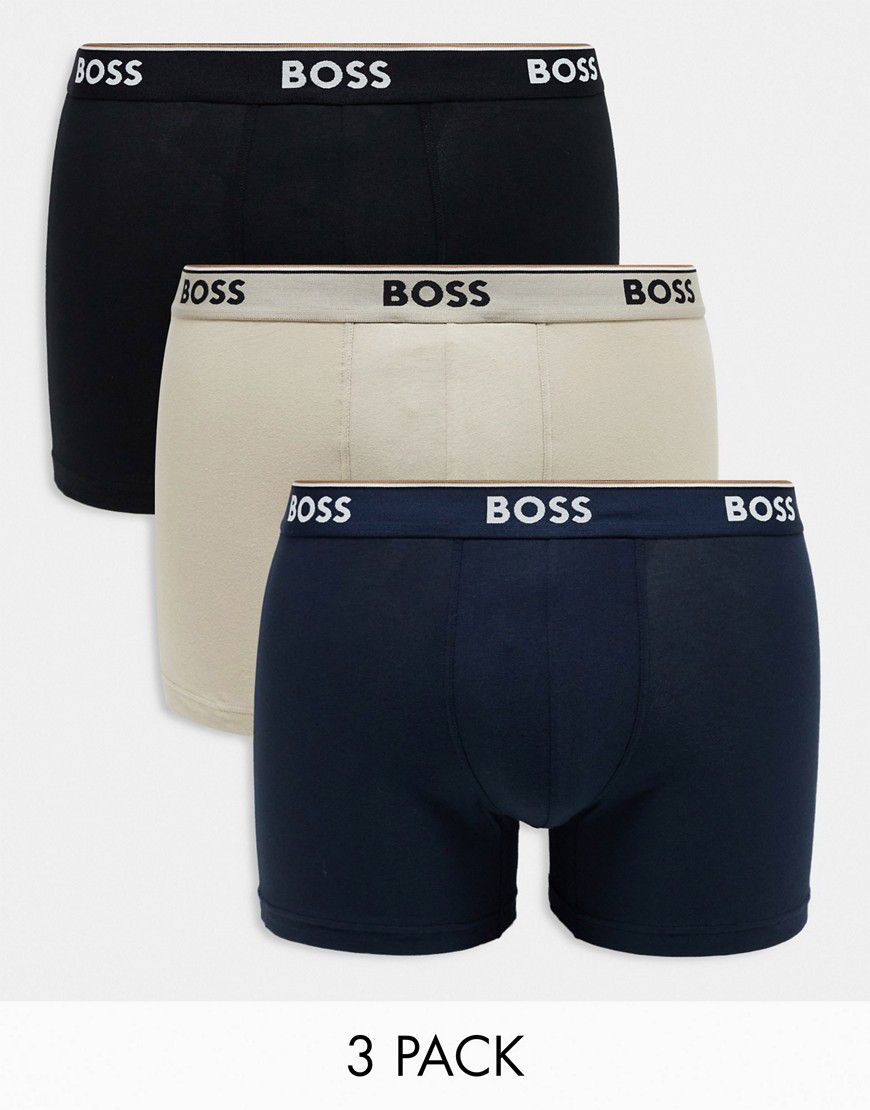 Power - Confezione da 3 boxer - BOSS Bodywear - Modalova