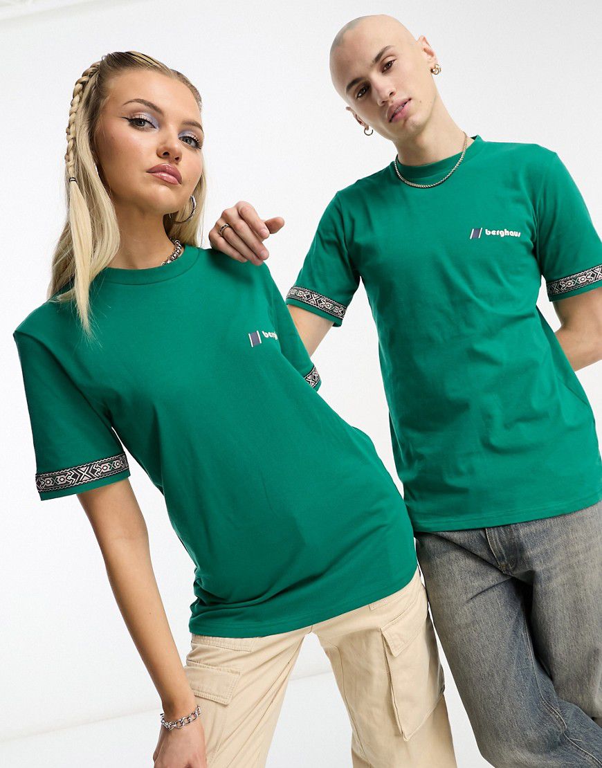Tramantana - T-shirt unisex con profili a contrasto stile azteco - Berghaus - Modalova
