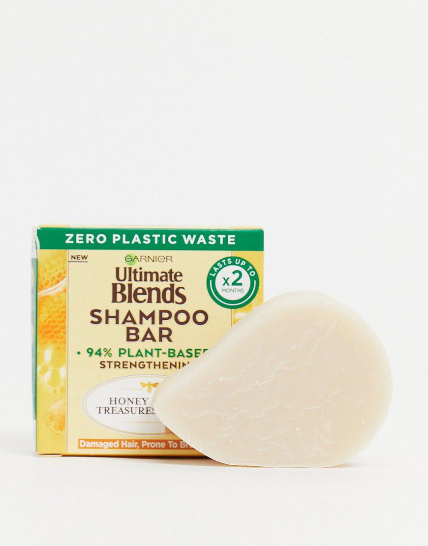 Ultimate Blends - Shampoo solido rinforzante al miele per capelli danneggiati da 60 g - Garnier - Modalova