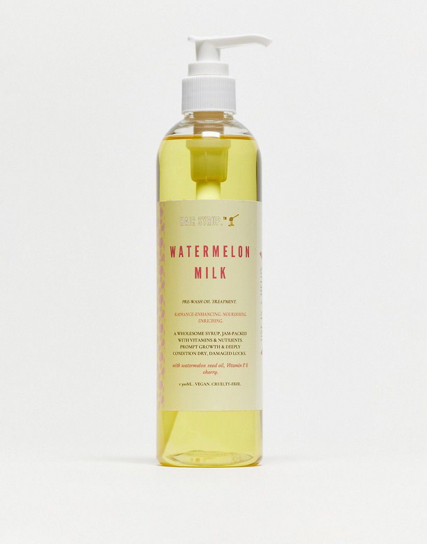 Watermelon Milk - Olio idratante pre-shampoo 300 ml - Hair Syrup - Modalova