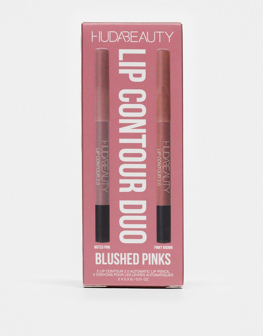Mini Lip Contour Duo - Set con due prodotti per il contouring delle labbra - Blushed Pinks - Risparmia il 21% - Huda Beauty - Modalova