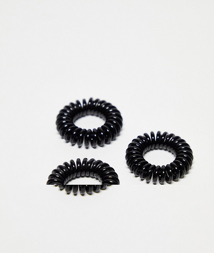 Confezione da 3 elastici per capelli a spirale Original - True Black - Invisibobble - Modalova