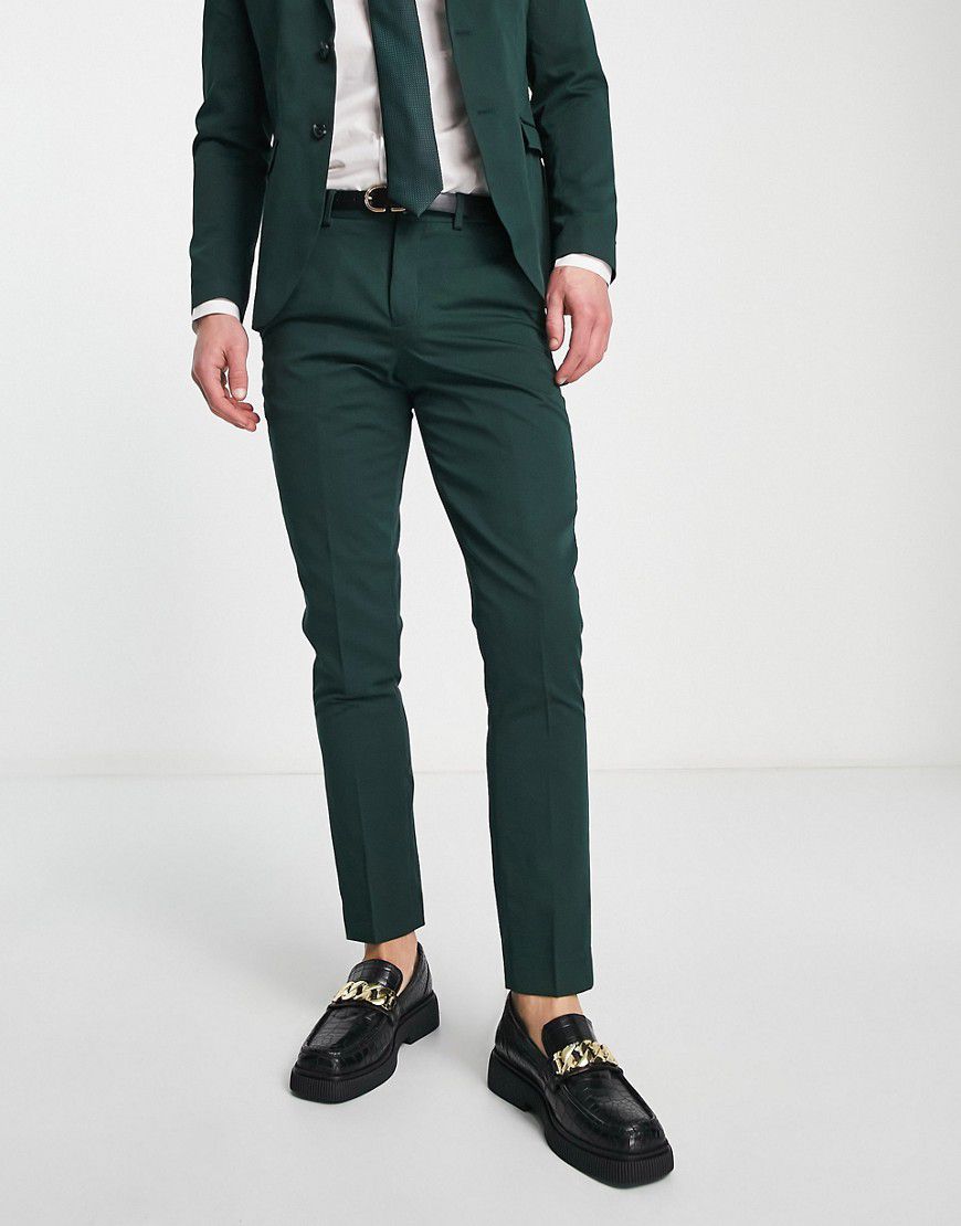 Premium - Pantaloni da abito super slim scuro - Jack & Jones - Modalova