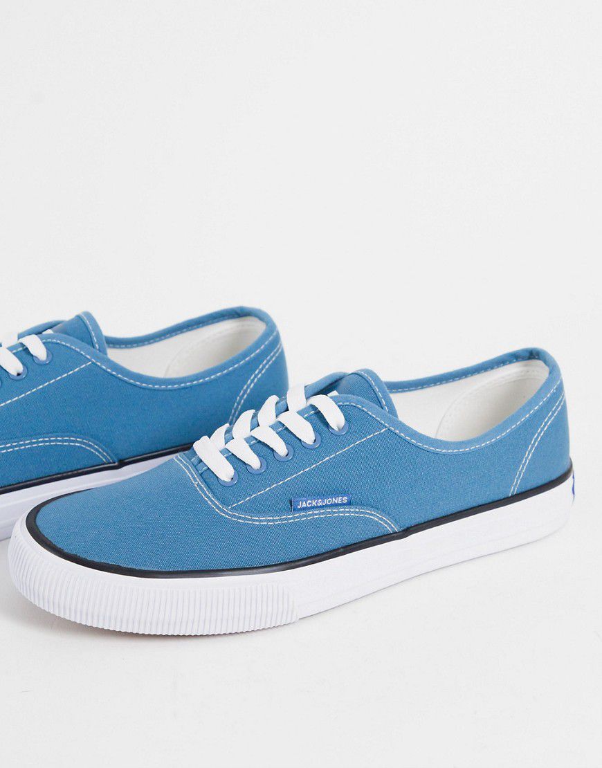 Jack & Jones - Sneakers in tela blu - Jack & Jones - Modalova