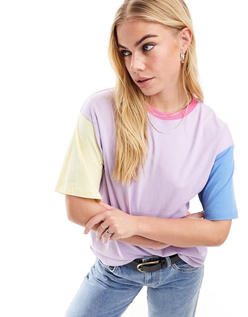 T-shirt oversize color block - JJXX - Modalova