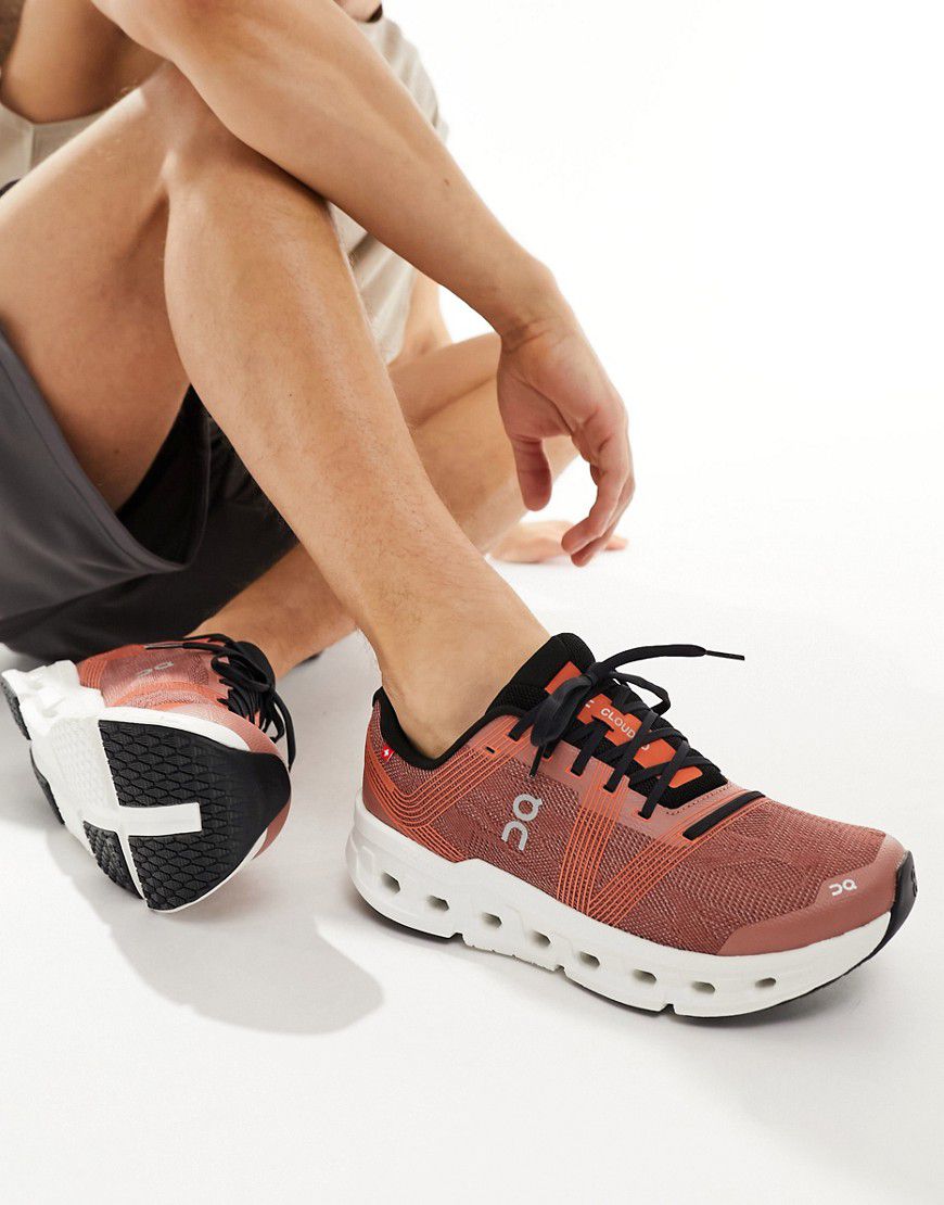 ON - Cloudgo - Sneakers da corsa color avorio mogano - On Running - Modalova