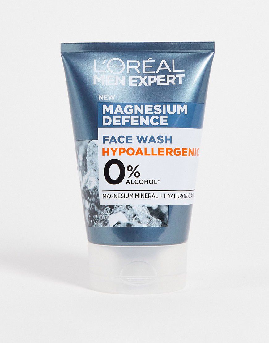 Magnesium Defence - Detergente viso delicato - L'Oreal Men Expert - Modalova