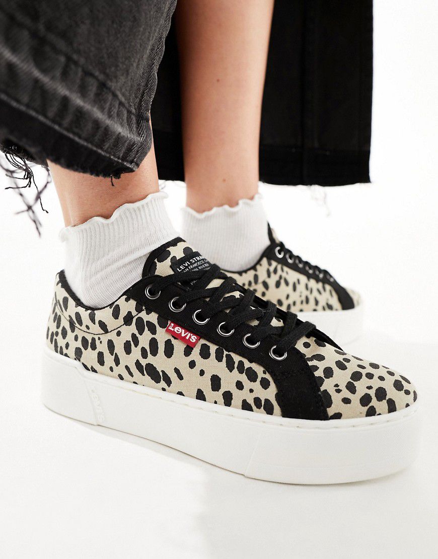 Tijuana - Sneakers con stampa leopardata e logo - Levi's - Modalova