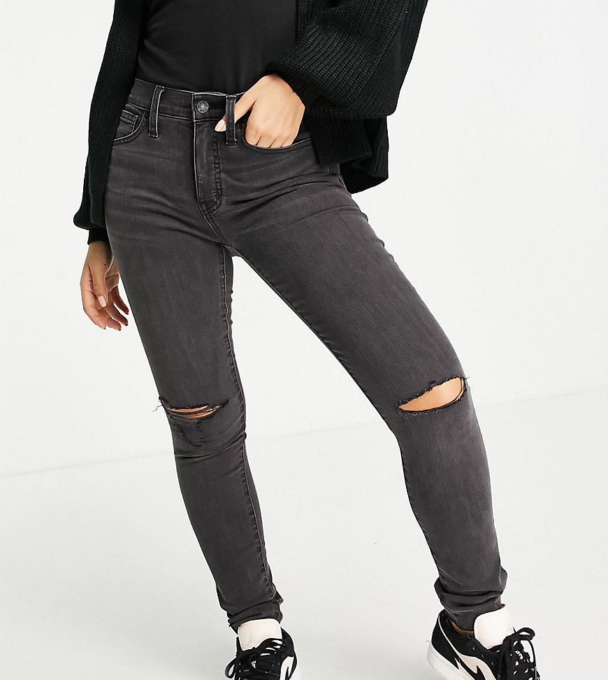 Jeans skinny neri con strappi sulle ginocchia - Madewell - Modalova