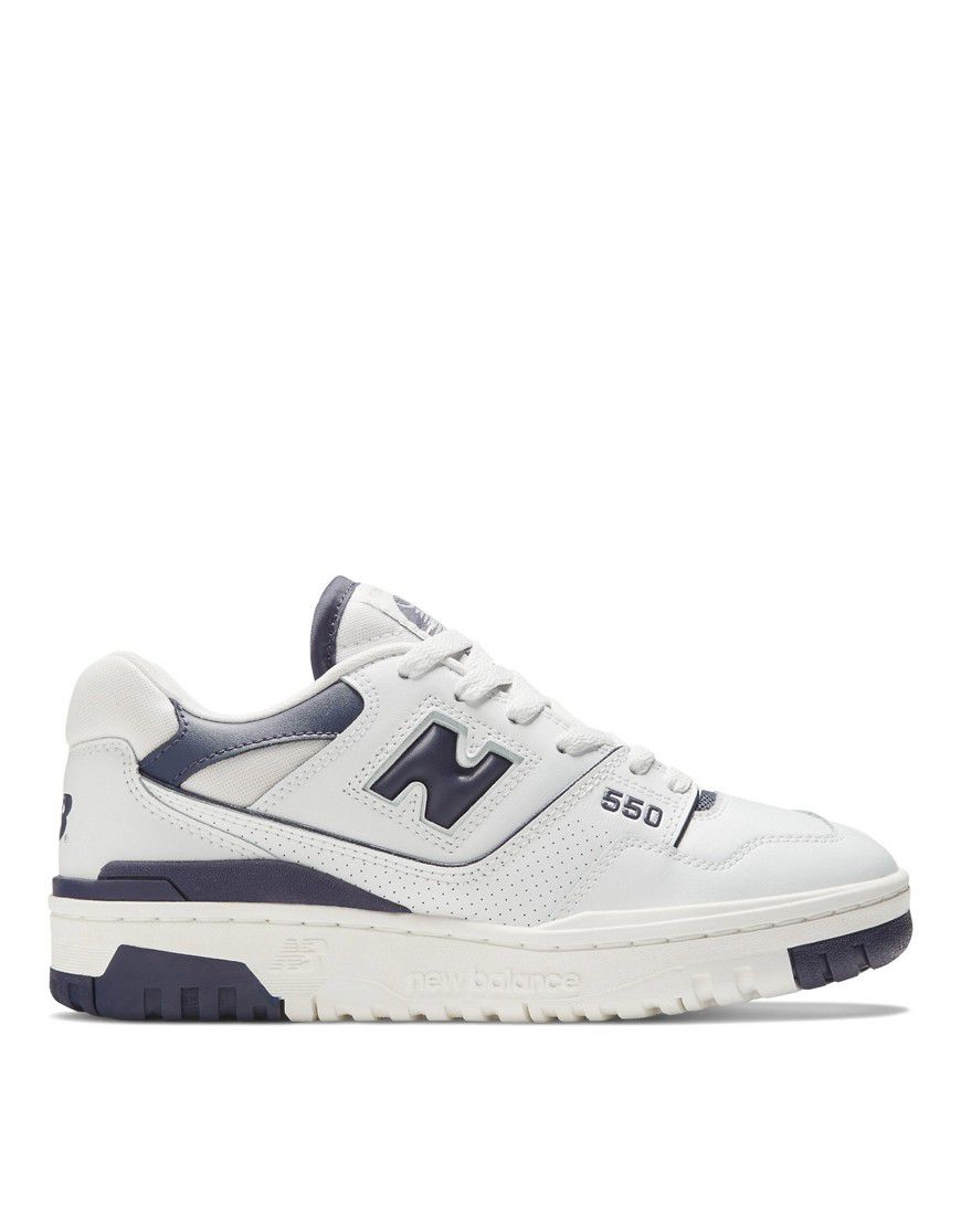 Sneakers bianche e blu navy - New Balance - Modalova