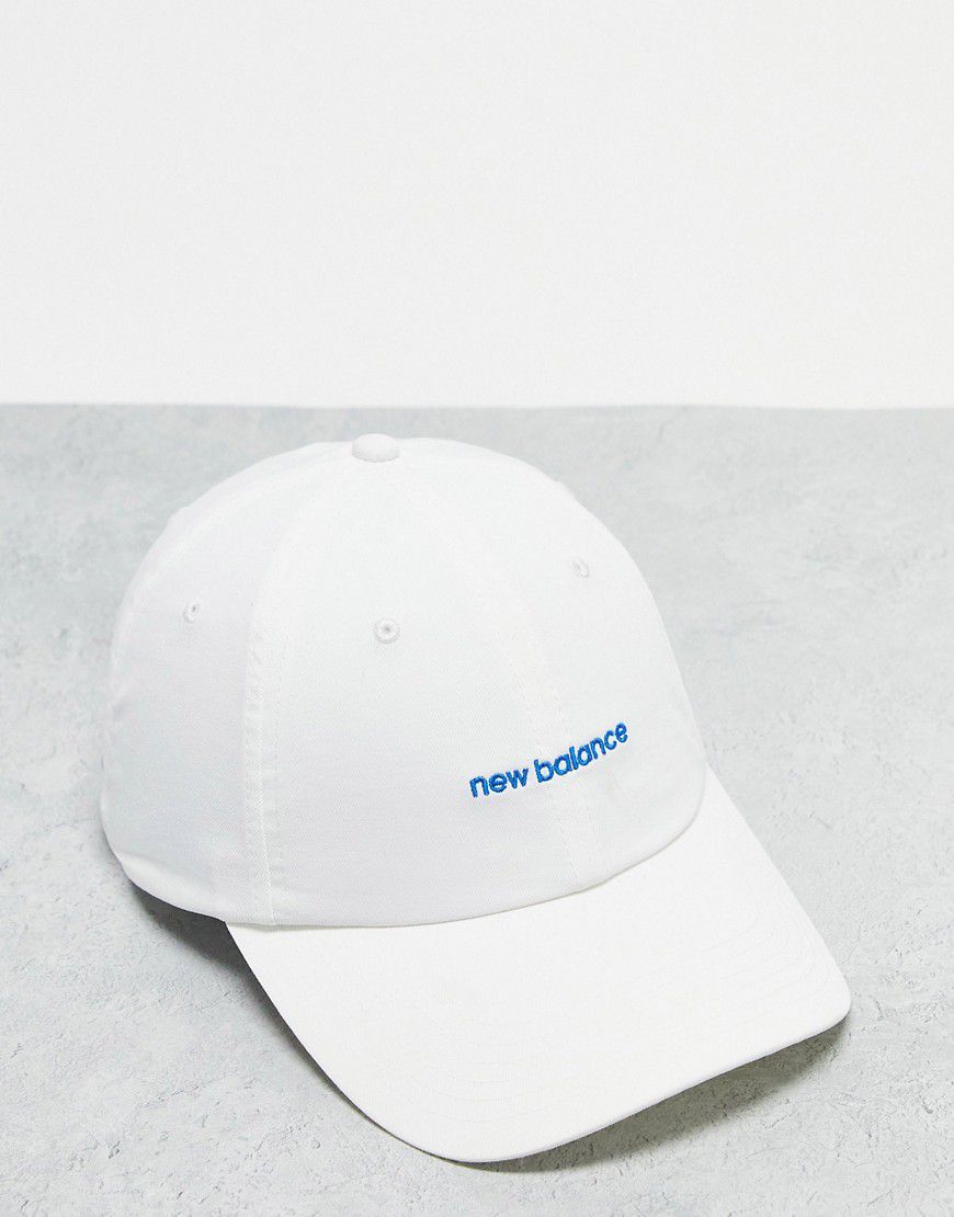 Cappello con visiera color ardesia con logo lineare - New Balance - Modalova