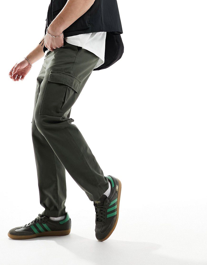 Pantaloni cargo kaki - New Look - Modalova
