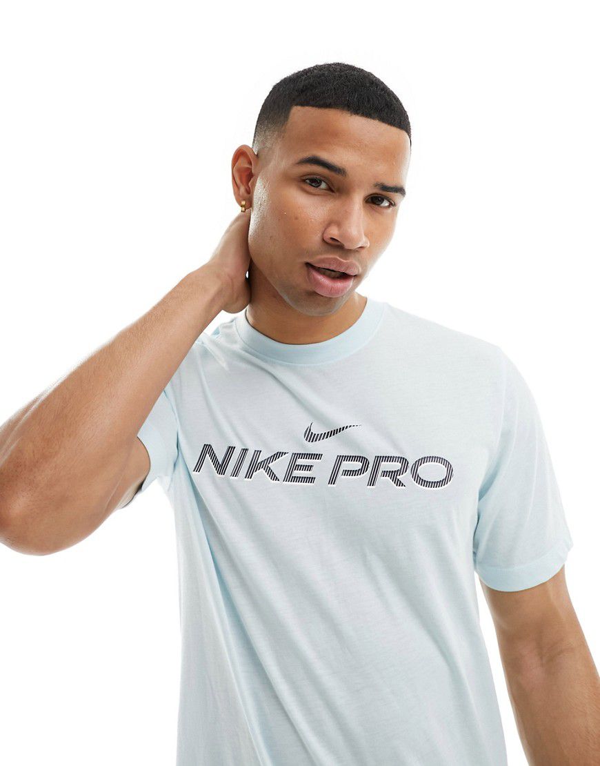 Pro - T-shirt base layer azzurra - Nike Training - Modalova