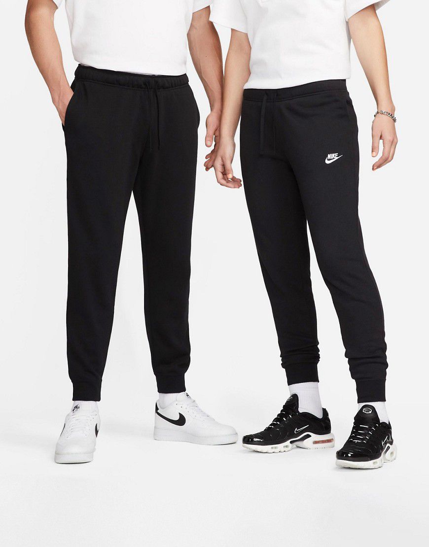 Club - Joggers neri vestibilità standard - Nike - Modalova