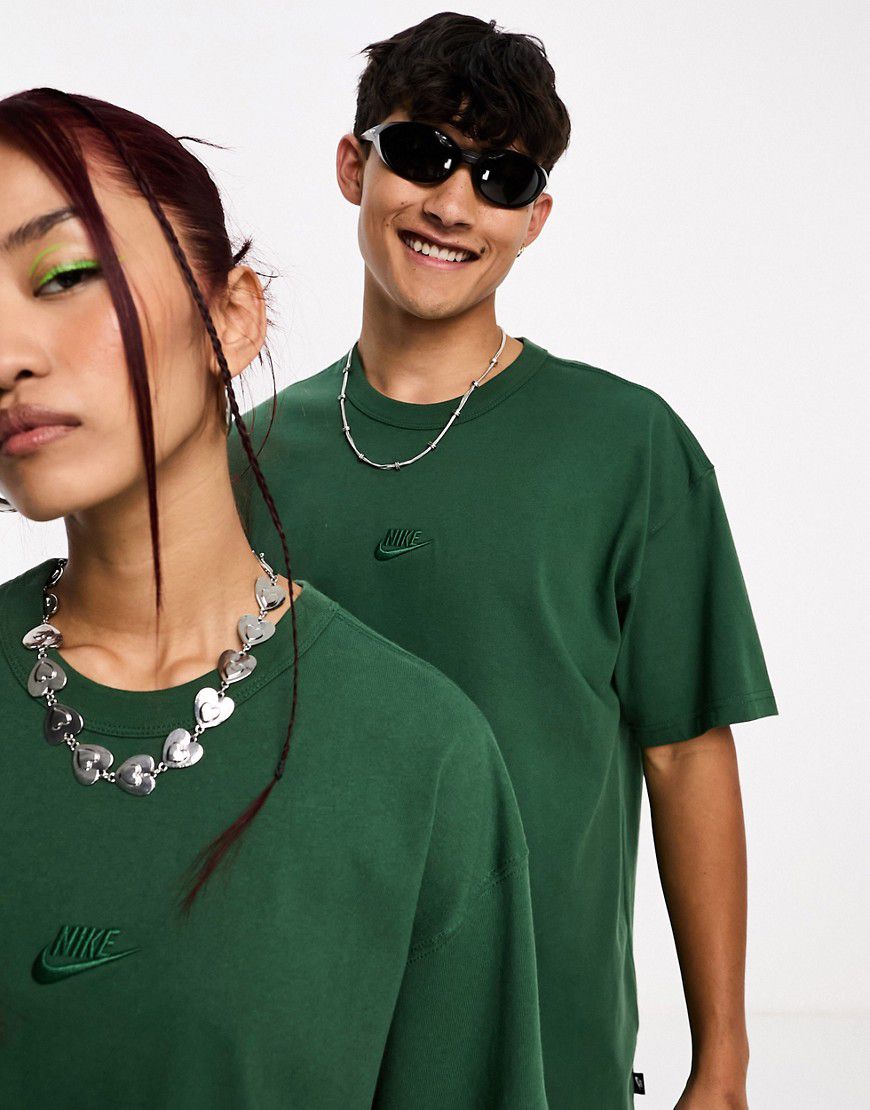 Essentials - T-shirt premium unisex con logo - Nike - Modalova