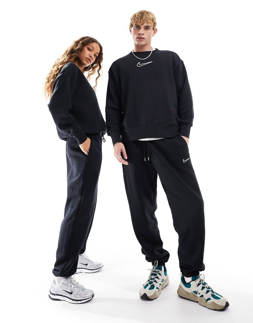 Joggers unisex neri con logo - Nike - Modalova