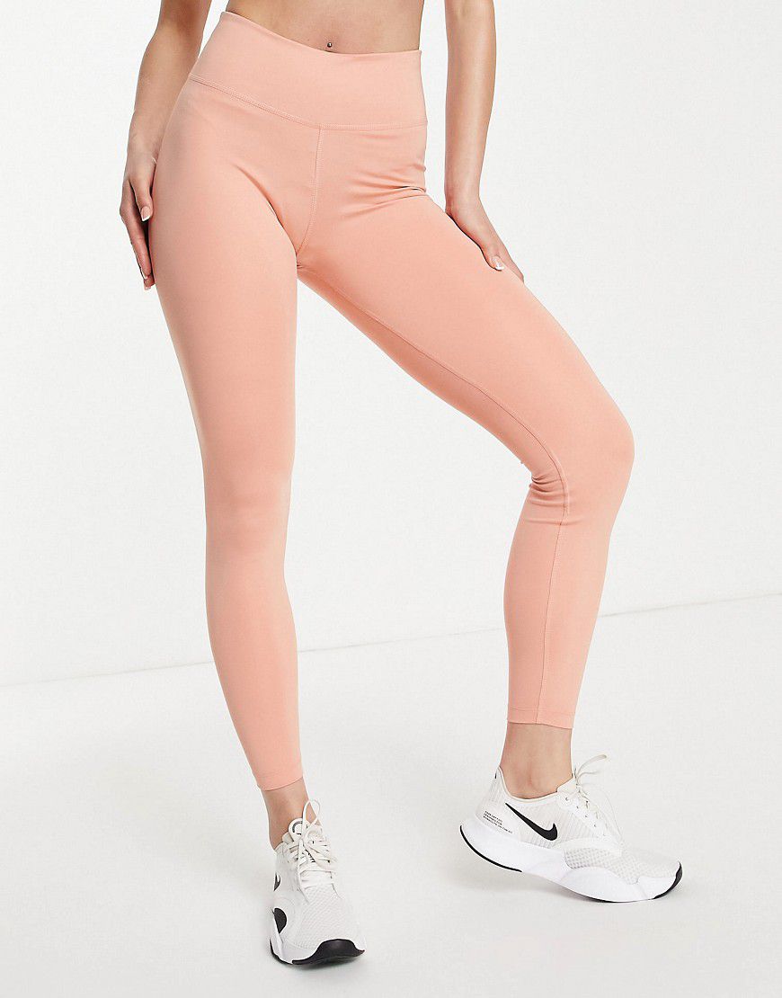 Leggings cropped in tessuto Dri-FIT con logo Swoosh - Nike Running - Modalova