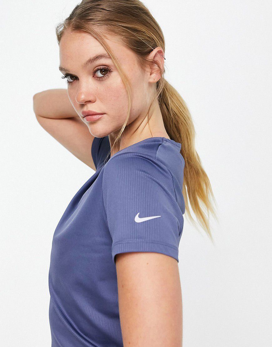 T-shirt con scollo a V - Nike Running - Modalova