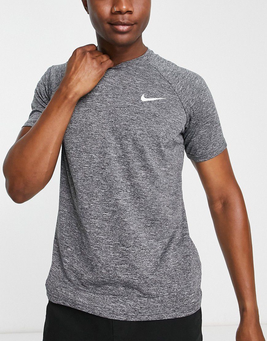 Hydroguard - T-Shirt a maniche corte scuro mélange - Nike Swimming - Modalova