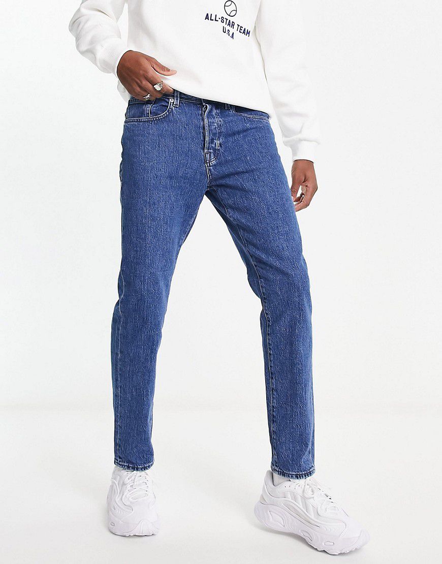 Jeans slim lavaggio medio - Selected Homme - Modalova