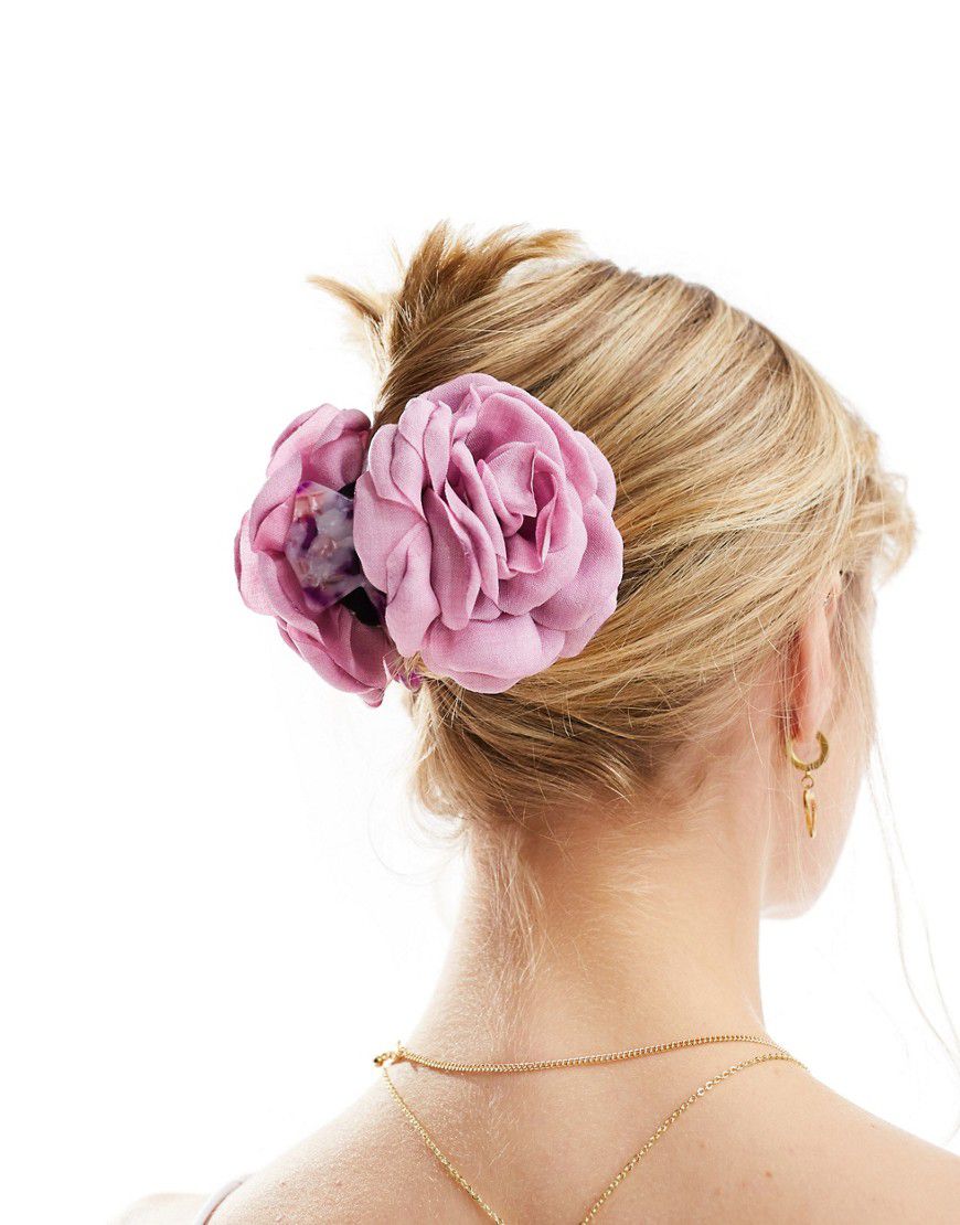 Fermaglio per capelli con decorazione floreale - Sui Ava - Modalova