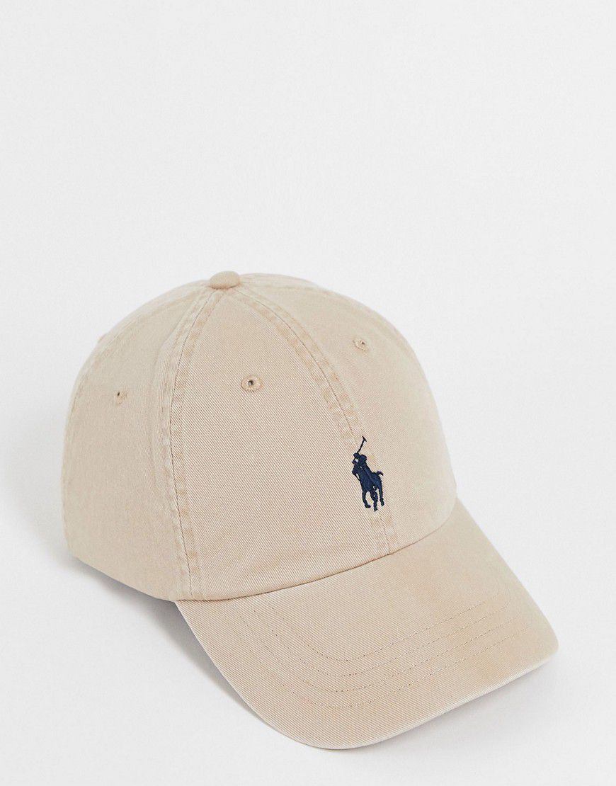 Cappello con visiera beige con logo - Polo Ralph Lauren - Modalova