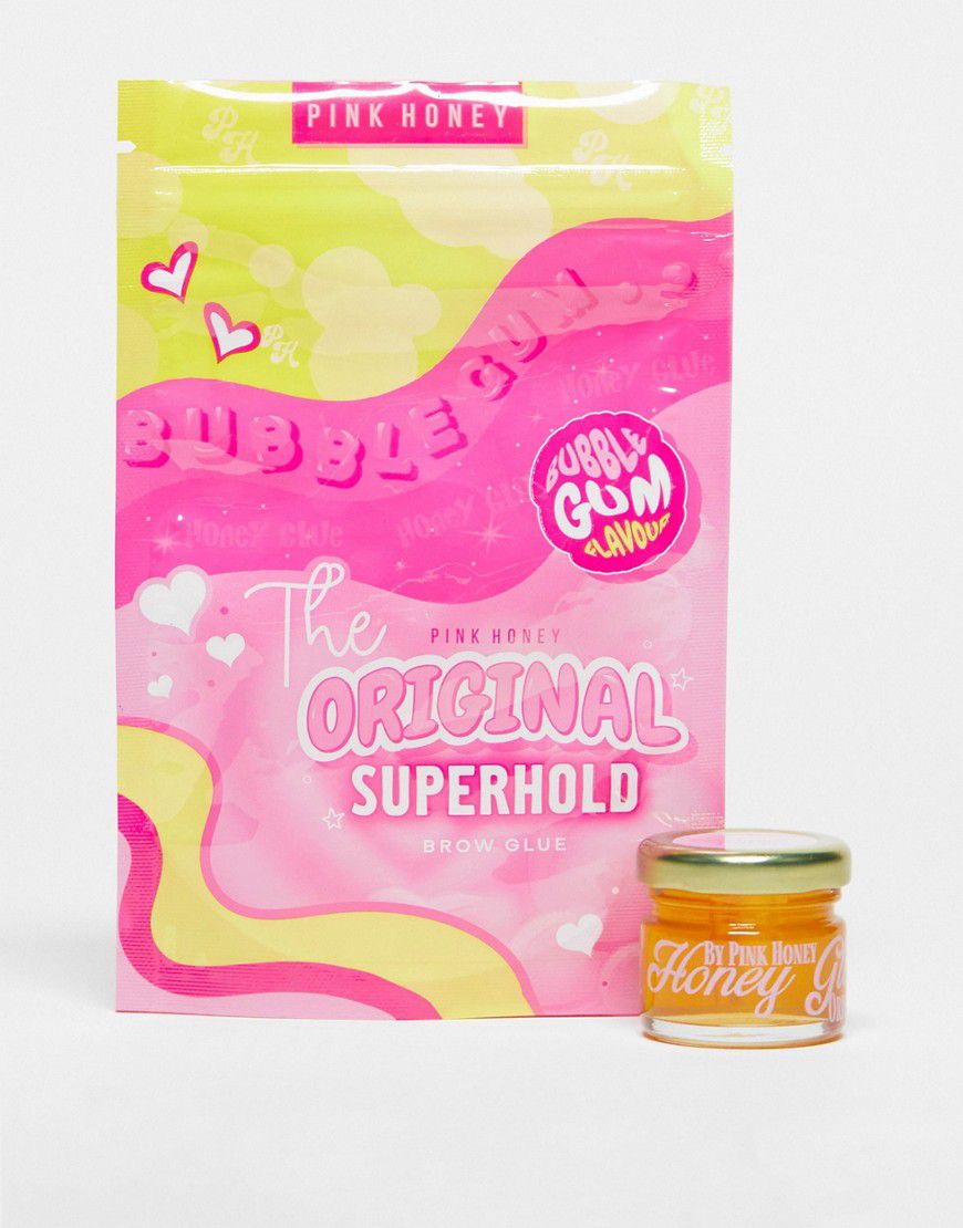 Brow Honey Glue - Gel per sopracciglia tenuta ultra forte - Pink Honey - Modalova