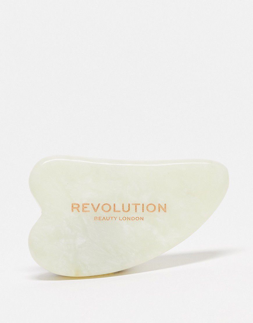 Revolution Beauty - Gua Sha in giada verde - Revolution Skincare - Modalova