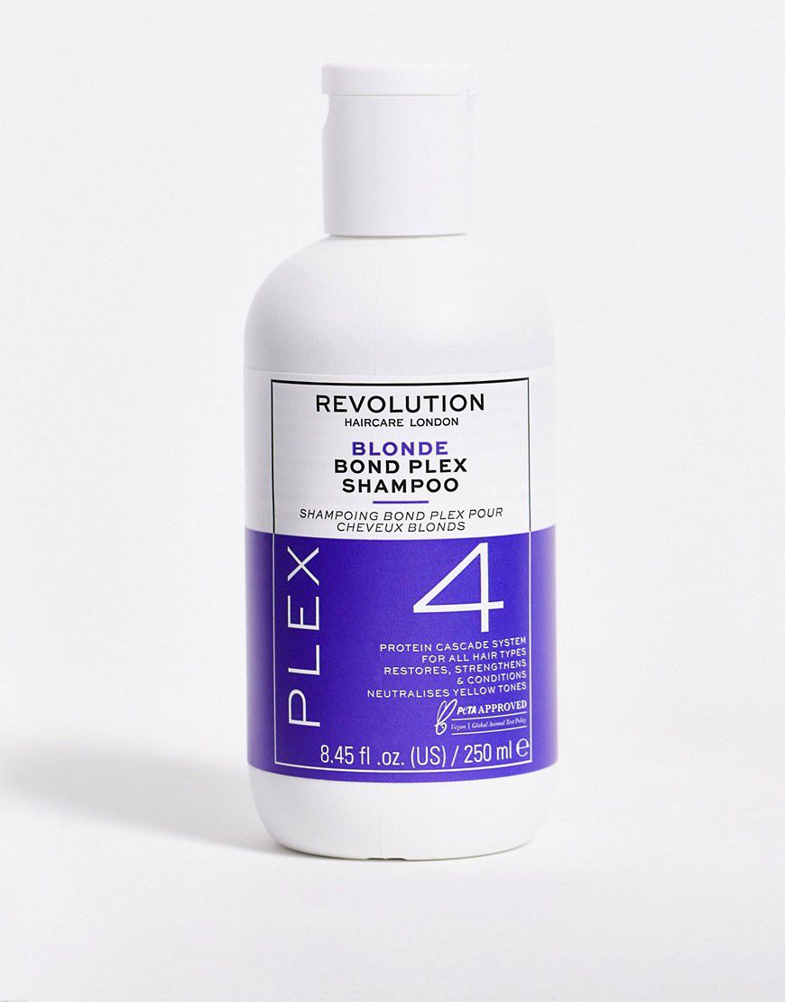 Revolution - Haircare - Shampoo Blonde Plex 4 da 250ml - Revolution Hair - Modalova