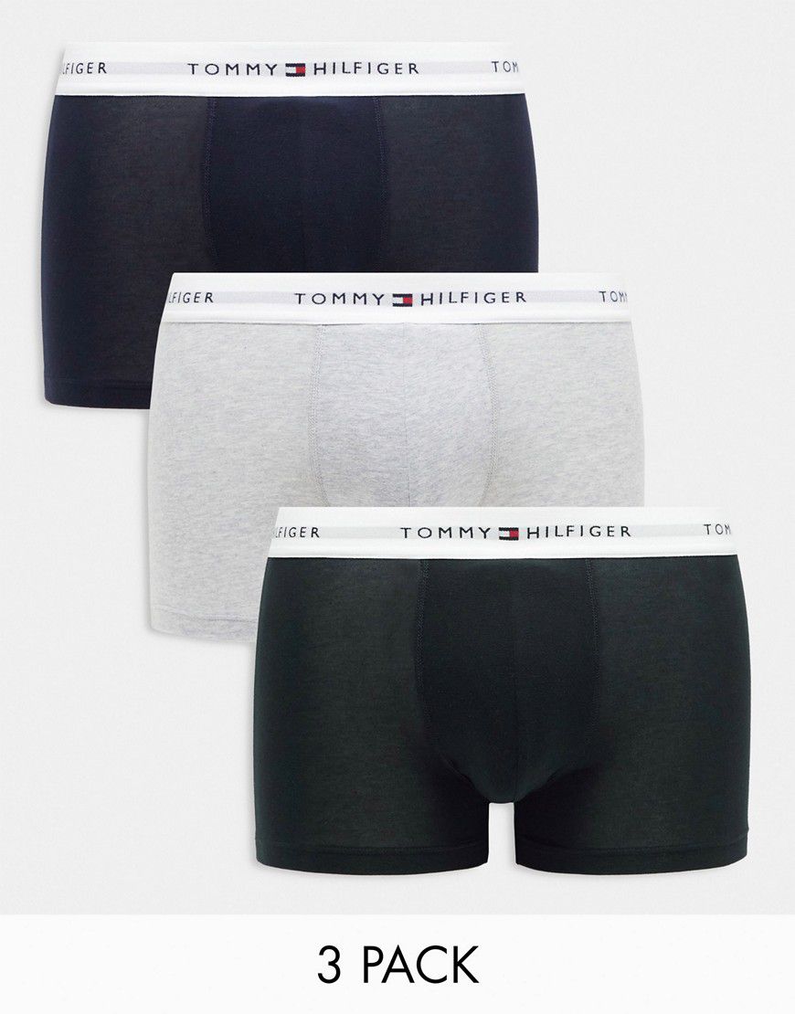 Essentials - Confezione da 3 boxer aderenti in cotone - Tommy Hilfiger - Modalova