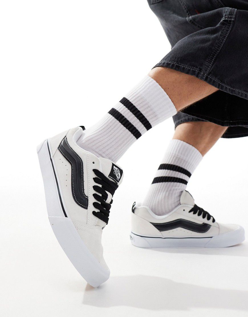Knu Skool - Sneakers bianche in camoscio - Vans - Modalova