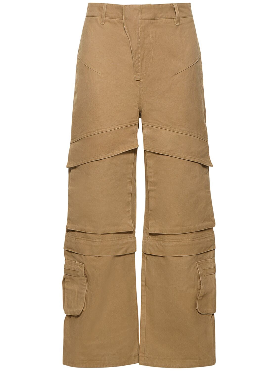 Pantaloni Cargo Larghi In Cotone - ENTIRE STUDIOS - Modalova