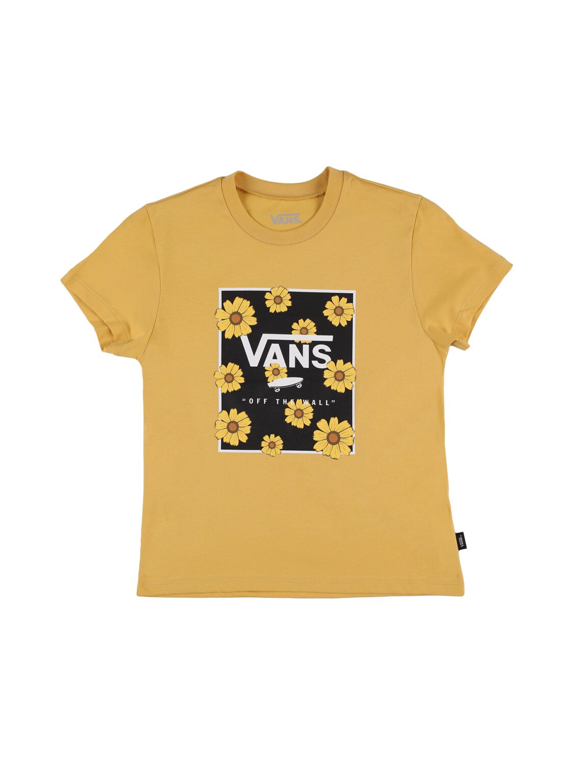 T-shirt In Cotone Organico Con Logo - VANS - Modalova